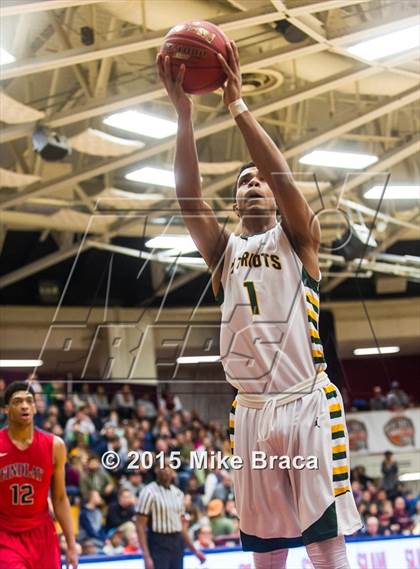 Thumbnail 3 in Findlay Prep vs. Stevenson (Spalding HoopHall Classic) photogallery.