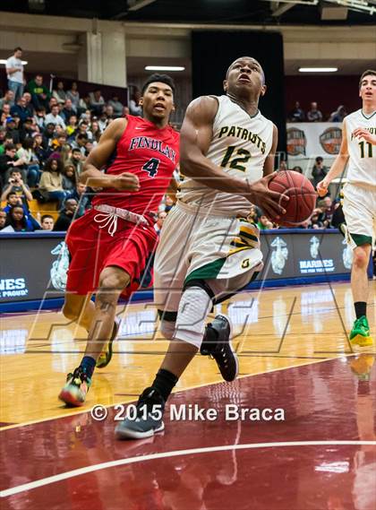 Thumbnail 2 in Findlay Prep vs. Stevenson (Spalding HoopHall Classic) photogallery.
