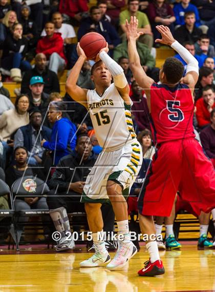 Thumbnail 3 in Findlay Prep vs. Stevenson (Spalding HoopHall Classic) photogallery.