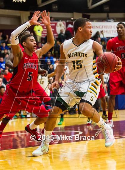 Thumbnail 3 in Findlay Prep vs. Stevenson (Spalding HoopHall Classic) photogallery.