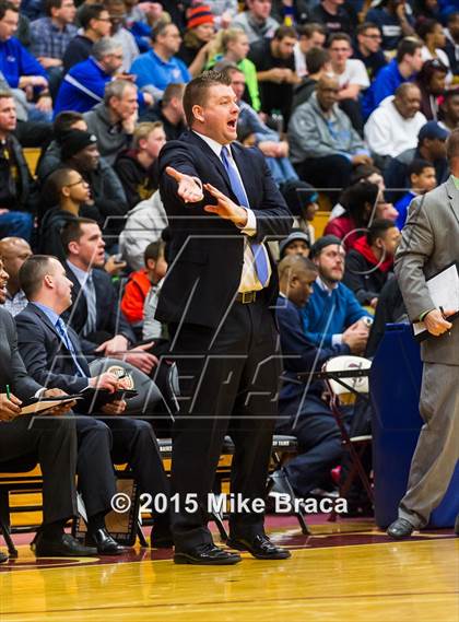 Thumbnail 1 in Findlay Prep vs. Stevenson (Spalding HoopHall Classic) photogallery.