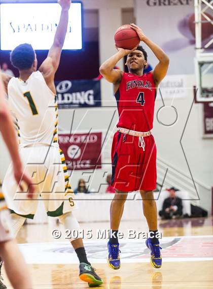Thumbnail 1 in Findlay Prep vs. Stevenson (Spalding HoopHall Classic) photogallery.