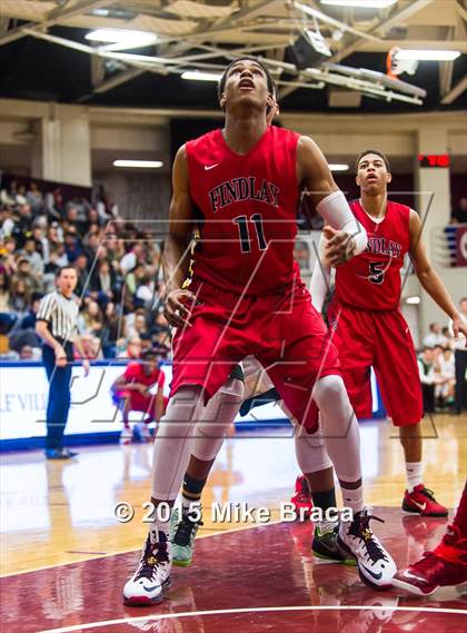 Thumbnail 2 in Findlay Prep vs. Stevenson (Spalding HoopHall Classic) photogallery.