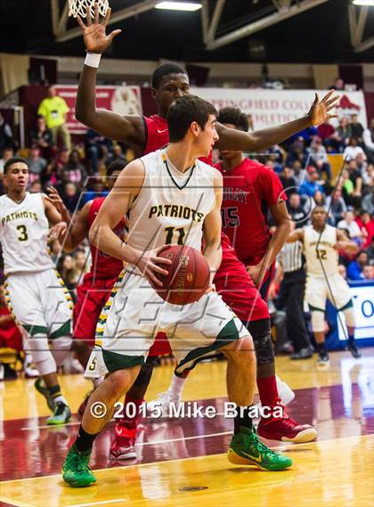 Thumbnail 1 in Findlay Prep vs. Stevenson (Spalding HoopHall Classic) photogallery.