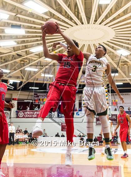 Thumbnail 2 in Findlay Prep vs. Stevenson (Spalding HoopHall Classic) photogallery.