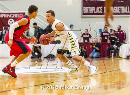 Thumbnail 2 in Findlay Prep vs. Stevenson (Spalding HoopHall Classic) photogallery.