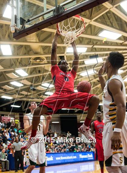 Thumbnail 3 in Findlay Prep vs. Stevenson (Spalding HoopHall Classic) photogallery.