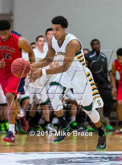 Thumbnail 3 in Findlay Prep vs. Stevenson (Spalding HoopHall Classic) photogallery.