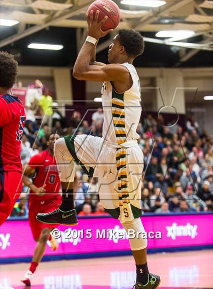 Thumbnail 1 in Findlay Prep vs. Stevenson (Spalding HoopHall Classic) photogallery.