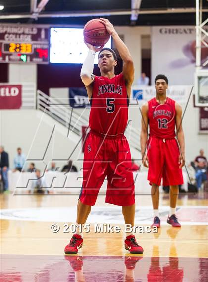 Thumbnail 1 in Findlay Prep vs. Stevenson (Spalding HoopHall Classic) photogallery.