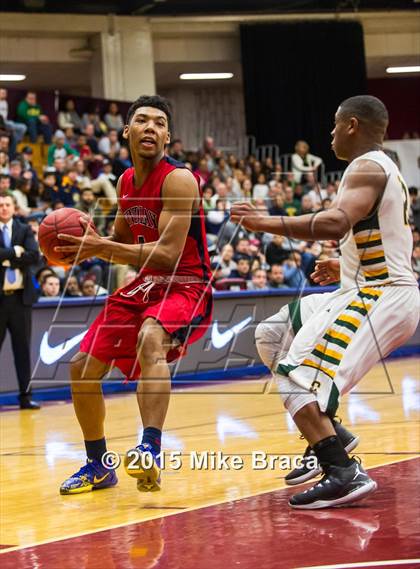 Thumbnail 3 in Findlay Prep vs. Stevenson (Spalding HoopHall Classic) photogallery.
