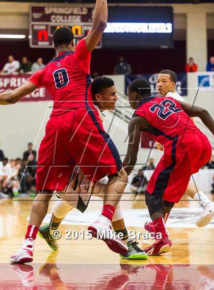 Thumbnail 1 in Findlay Prep vs. Stevenson (Spalding HoopHall Classic) photogallery.