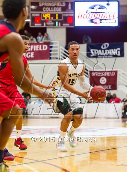 Thumbnail 3 in Findlay Prep vs. Stevenson (Spalding HoopHall Classic) photogallery.
