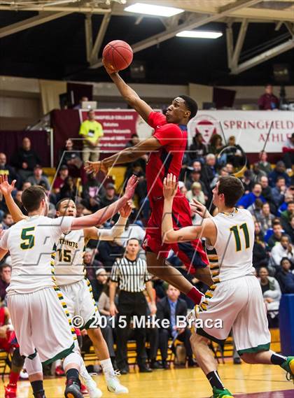 Thumbnail 3 in Findlay Prep vs. Stevenson (Spalding HoopHall Classic) photogallery.