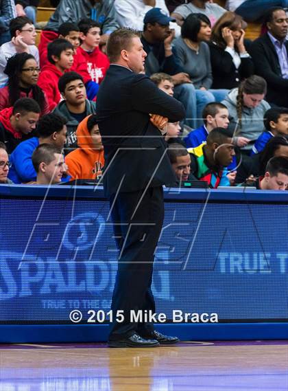 Thumbnail 3 in Findlay Prep vs. Stevenson (Spalding HoopHall Classic) photogallery.