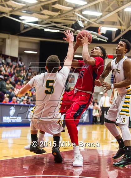 Thumbnail 3 in Findlay Prep vs. Stevenson (Spalding HoopHall Classic) photogallery.