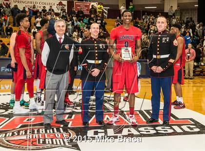 Thumbnail 3 in Findlay Prep vs. Stevenson (Spalding HoopHall Classic) photogallery.