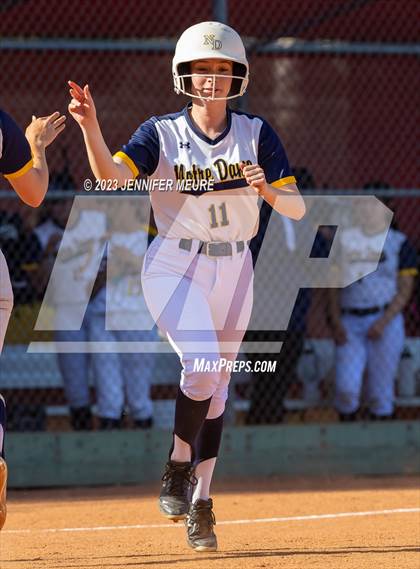 Thumbnail 3 in CIF NCS DIV II CHAMPIONSHIP Notre Dame @ Willow Glen photogallery.