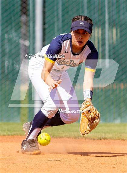Thumbnail 2 in CIF NCS DIV II CHAMPIONSHIP Notre Dame @ Willow Glen photogallery.