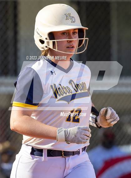 Thumbnail 3 in CIF NCS DIV II CHAMPIONSHIP Notre Dame @ Willow Glen photogallery.