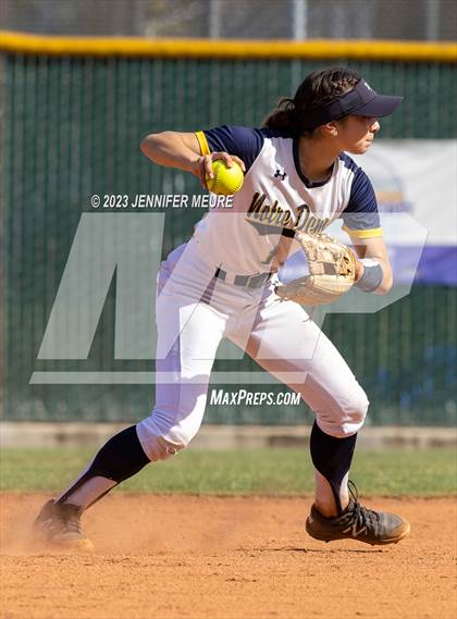 Thumbnail 2 in CIF NCS DIV II CHAMPIONSHIP Notre Dame @ Willow Glen photogallery.