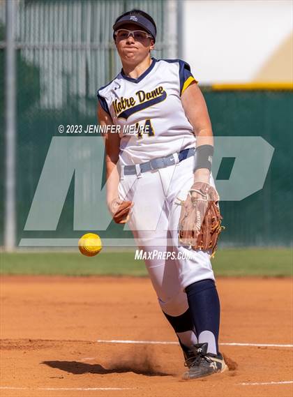 Thumbnail 1 in CIF NCS DIV II CHAMPIONSHIP Notre Dame @ Willow Glen photogallery.