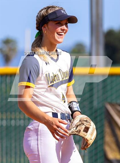 Thumbnail 3 in CIF NCS DIV II CHAMPIONSHIP Notre Dame @ Willow Glen photogallery.