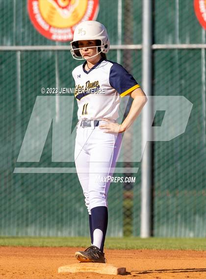 Thumbnail 2 in CIF NCS DIV II CHAMPIONSHIP Notre Dame @ Willow Glen photogallery.