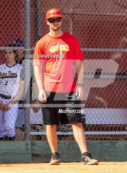 Thumbnail 1 in CIF NCS DIV II CHAMPIONSHIP Notre Dame @ Willow Glen photogallery.