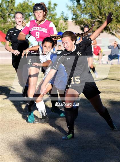 Thumbnail 1 in Palo Verde vs Faith Lutheran photogallery.