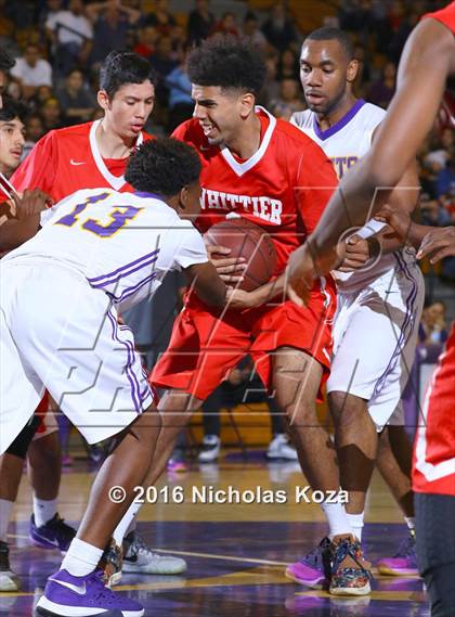 Thumbnail 1 in Whittier vs. Lynwood (CIF SS Playoffs) photogallery.