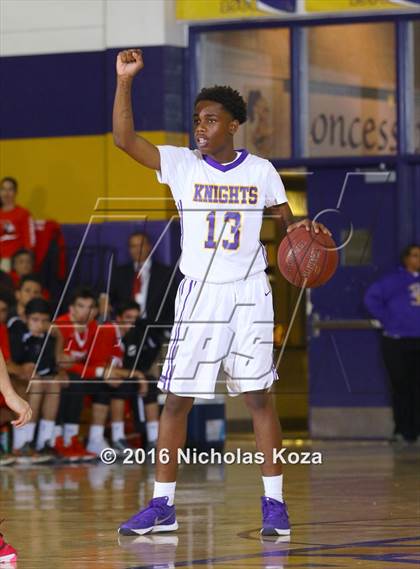 Thumbnail 3 in Whittier vs. Lynwood (CIF SS Playoffs) photogallery.