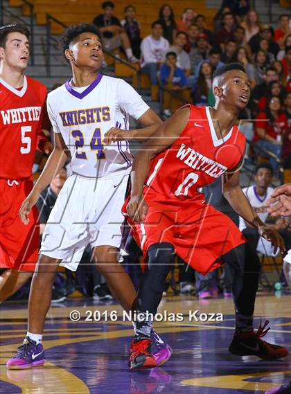 Thumbnail 1 in Whittier vs. Lynwood (CIF SS Playoffs) photogallery.