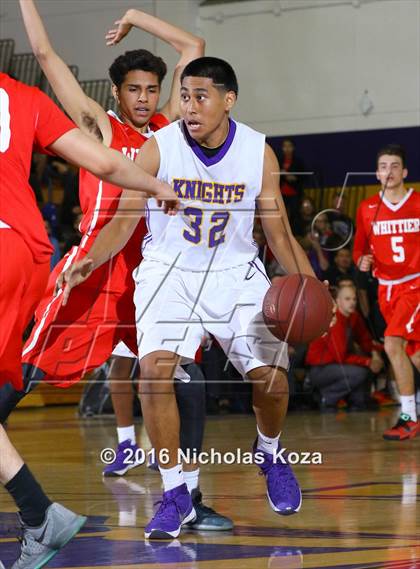 Thumbnail 1 in Whittier vs. Lynwood (CIF SS Playoffs) photogallery.