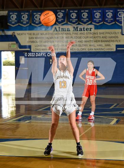 Thumbnail 3 in Mayfield vs. Alhambra (San Marino Tournament) photogallery.
