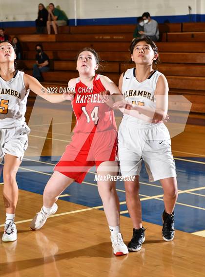Thumbnail 1 in Mayfield vs. Alhambra (San Marino Tournament) photogallery.