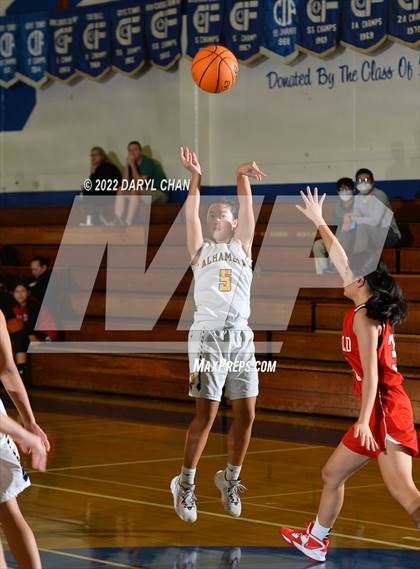 Thumbnail 1 in Mayfield vs. Alhambra (San Marino Tournament) photogallery.