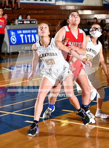 Thumbnail 2 in Mayfield vs. Alhambra (San Marino Tournament) photogallery.