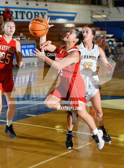 Thumbnail 2 in Mayfield vs. Alhambra (San Marino Tournament) photogallery.