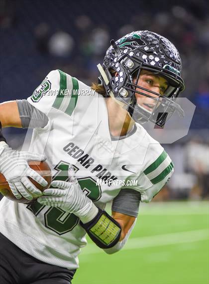 Thumbnail 3 in Cedar Park vs Friendswood (UIL 5A Area Playoff) photogallery.