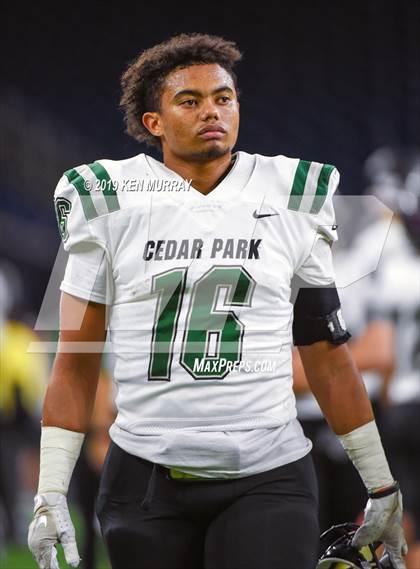 Thumbnail 1 in Cedar Park vs Friendswood (UIL 5A Area Playoff) photogallery.