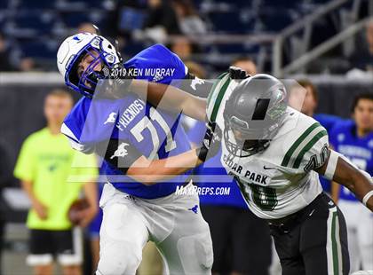 Thumbnail 1 in Cedar Park vs Friendswood (UIL 5A Area Playoff) photogallery.