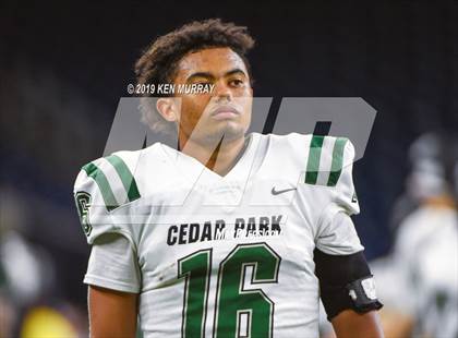Thumbnail 3 in Cedar Park vs Friendswood (UIL 5A Area Playoff) photogallery.