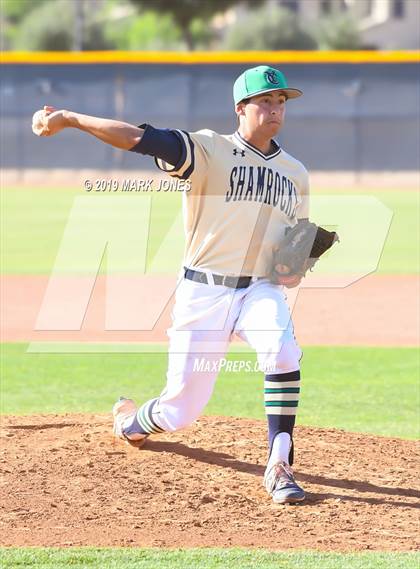 Thumbnail 2 in Kingman Academy @ Yuma Catholic (AIA 3A Round 1 Playoff) photogallery.