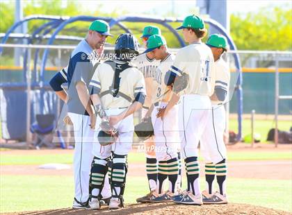 Thumbnail 1 in Kingman Academy @ Yuma Catholic (AIA 3A Round 1 Playoff) photogallery.