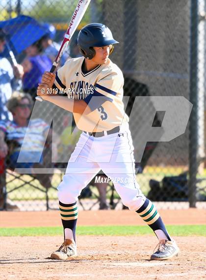 Thumbnail 2 in Kingman Academy @ Yuma Catholic (AIA 3A Round 1 Playoff) photogallery.