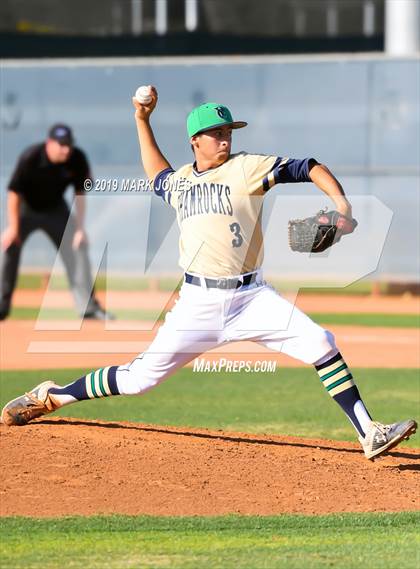 Thumbnail 2 in Kingman Academy @ Yuma Catholic (AIA 3A Round 1 Playoff) photogallery.