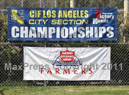 Thumbnail 1 in Northridge Academy vs. Port of Los Angeles (CIF LACS Final) photogallery.