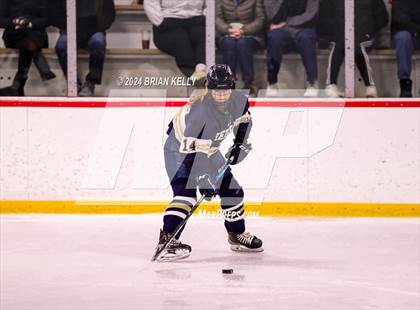 Thumbnail 1 in Notre Dame Academy vs Needham (Hingham Showcase) photogallery.