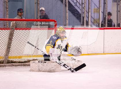 Thumbnail 3 in Notre Dame Academy vs Needham (Hingham Showcase) photogallery.